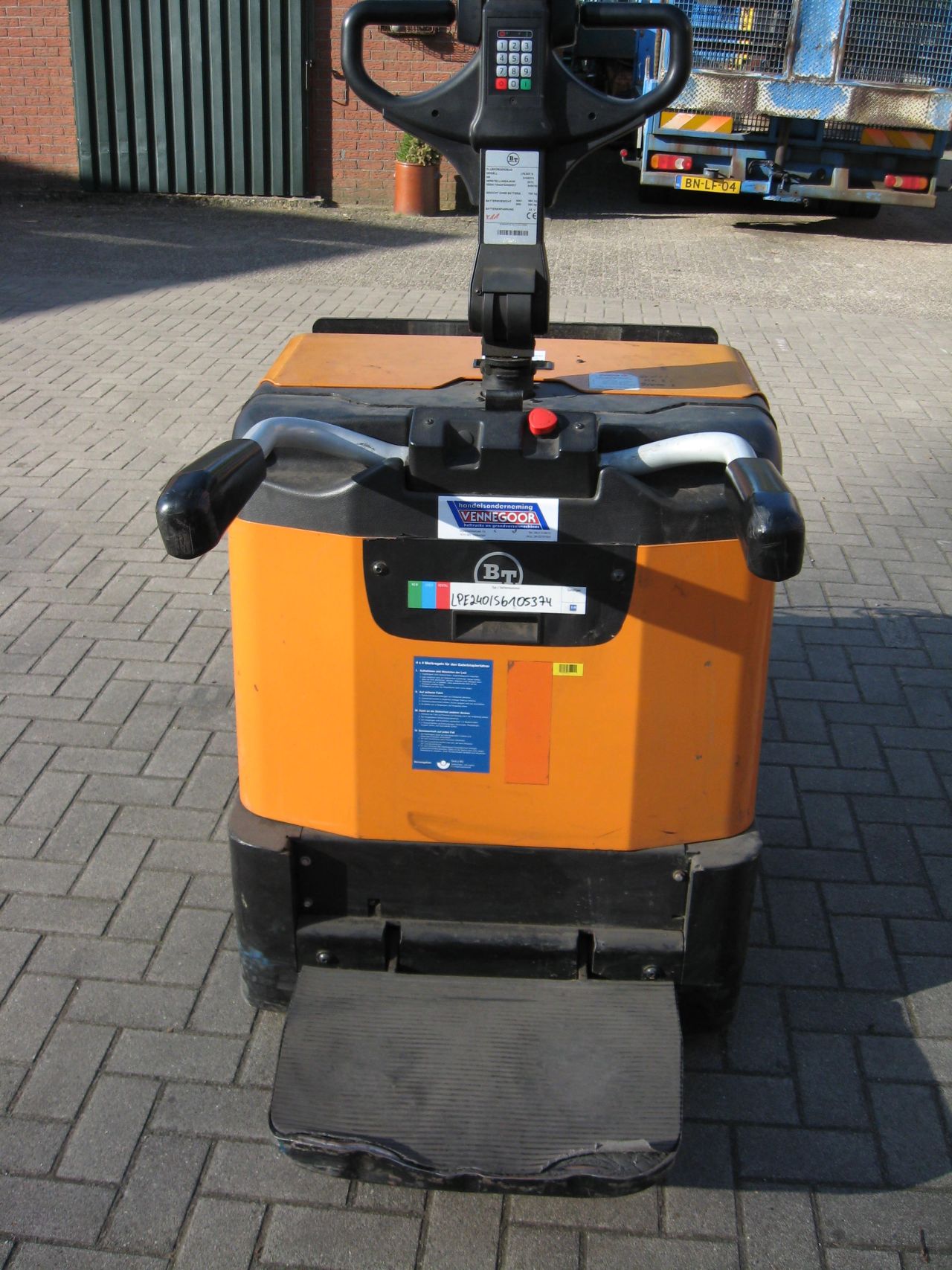 BT meerijpalletwagen