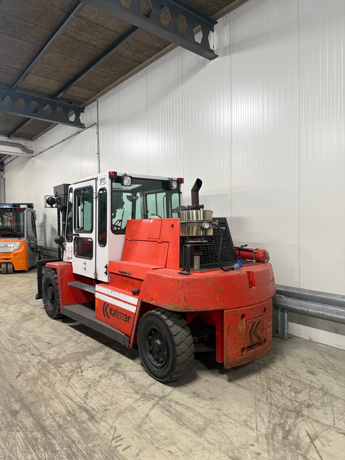 Heftruck Kalmar DC6-600 diesel triplo 4 Mtr vv ss container uitv
