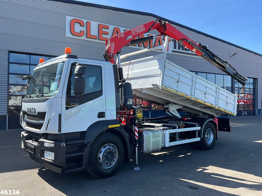 Iveco Stralis AD190S31 Euro 6 Fassi 15 Tonmeter laadkraan Just 128.214 km!