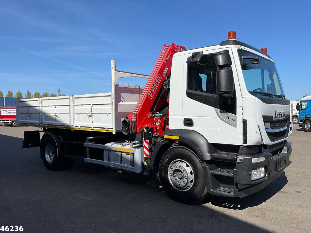 Iveco Stralis AD190S31 Euro 6 Fassi 15 Tonmeter laadkraan Just 128.214 km!