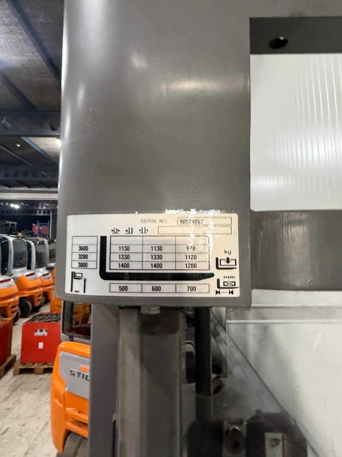 Stapelaar Jungheinrich ERC 214Z 3600 mm freelift,