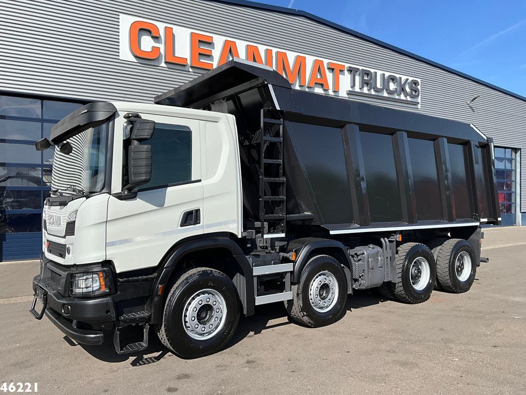 Scania P 420 Euro 6 8x4 Full Steel 24m³ Kipper Just 116.385 km!