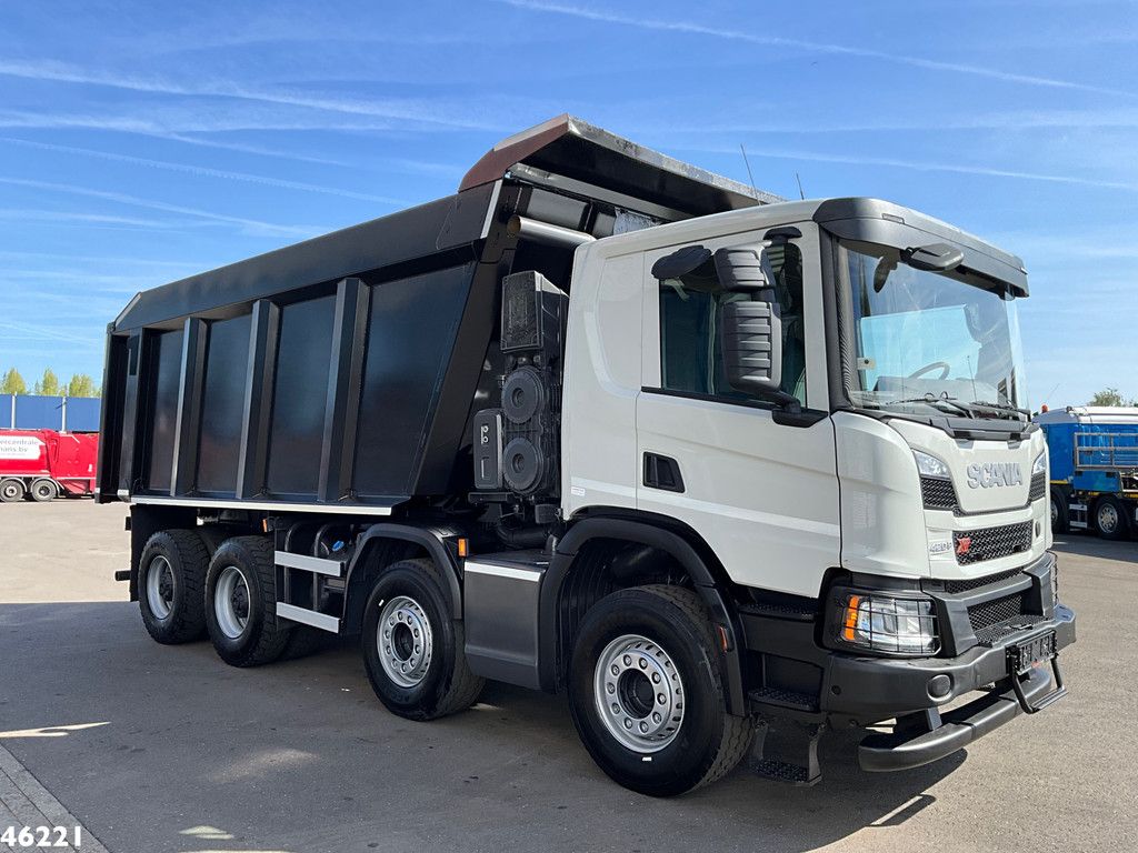 Scania P 420 Euro 6 8x4 Full Steel 24m³ Kipper Just 116.385 km!