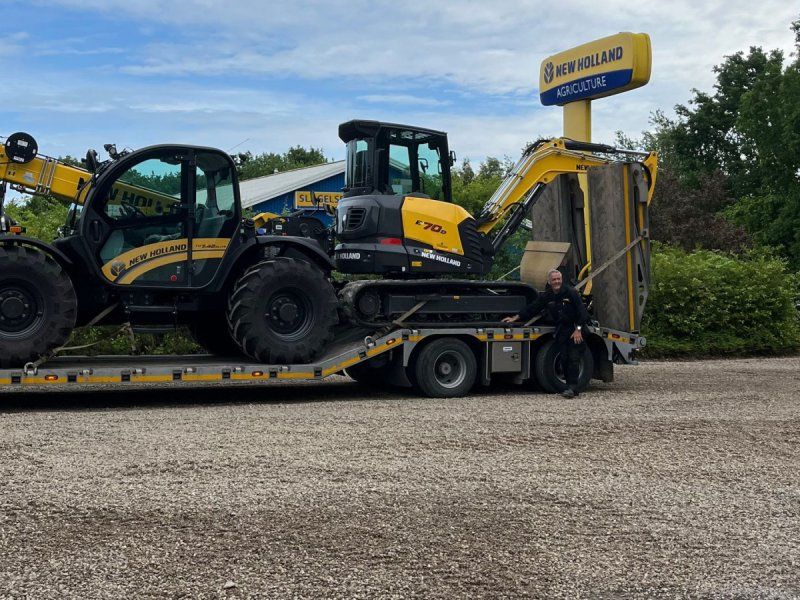 New Holland Alt i entreprenørmaskiner.