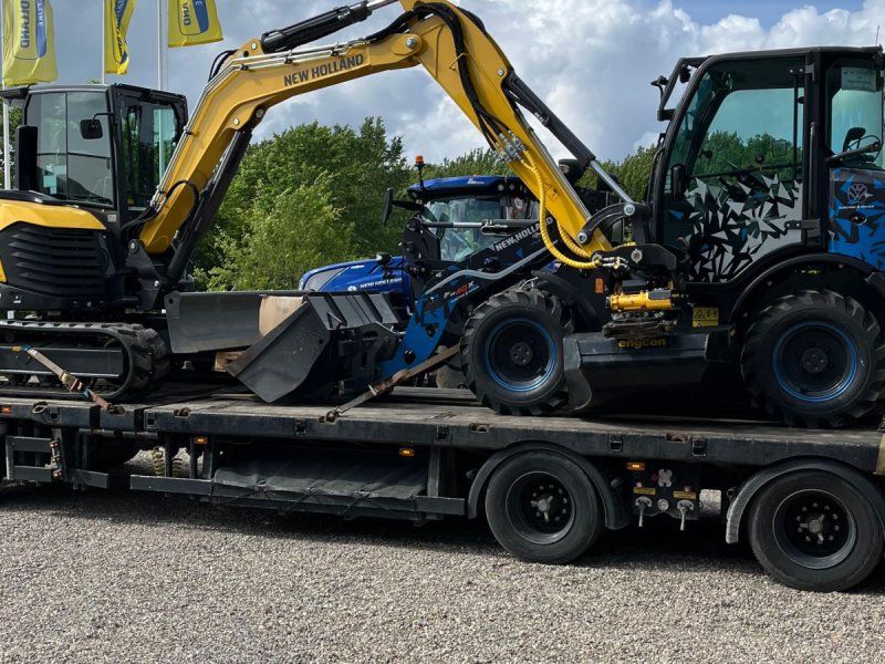 New Holland Alt i entreprenørmaskiner.