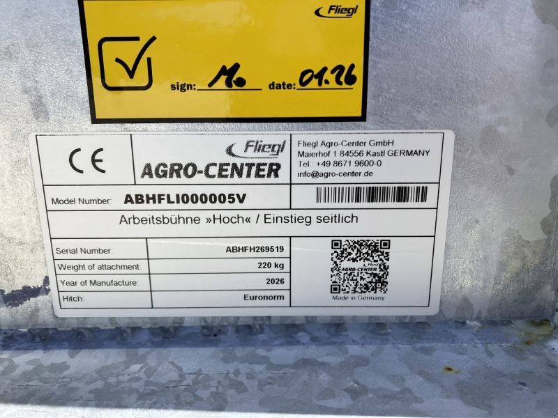 Fliegl ABHFLI000005V ARBEITSBÜH. HOCH