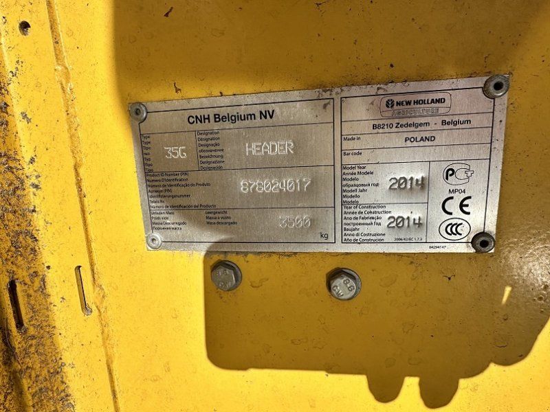 New Holland Schneidwerk 35 GHVF