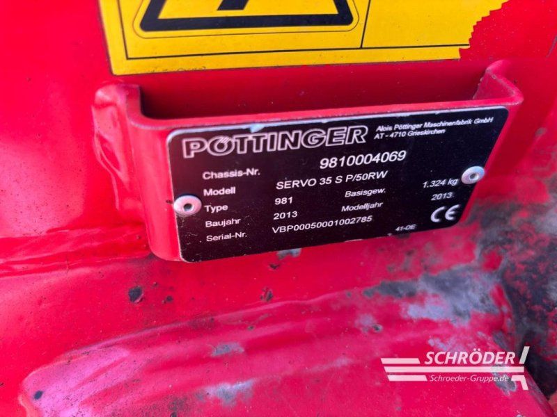 Pöttinger SERVO 35 S P/50 SW