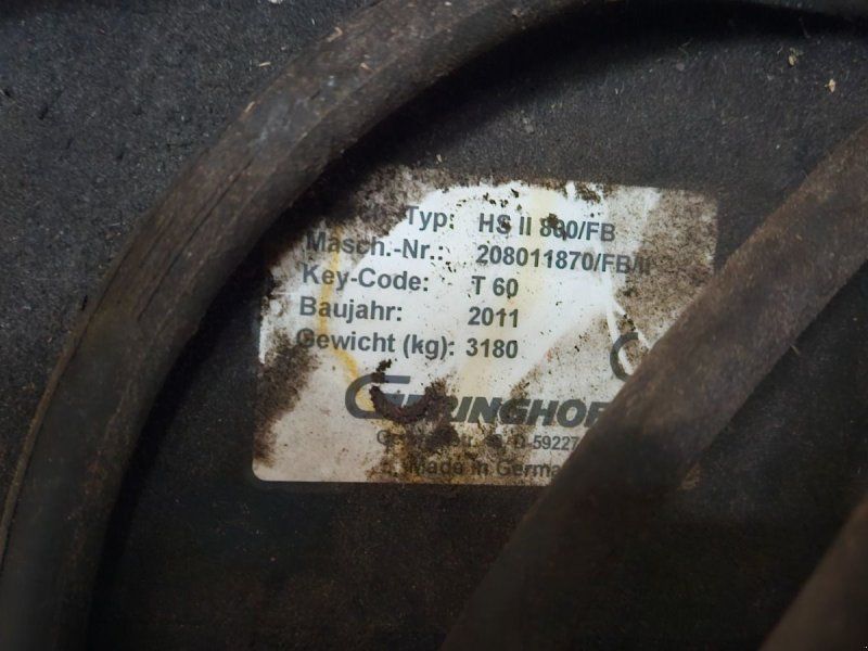 Geringhoff HSII 8x70cm klappbar (Gelb)