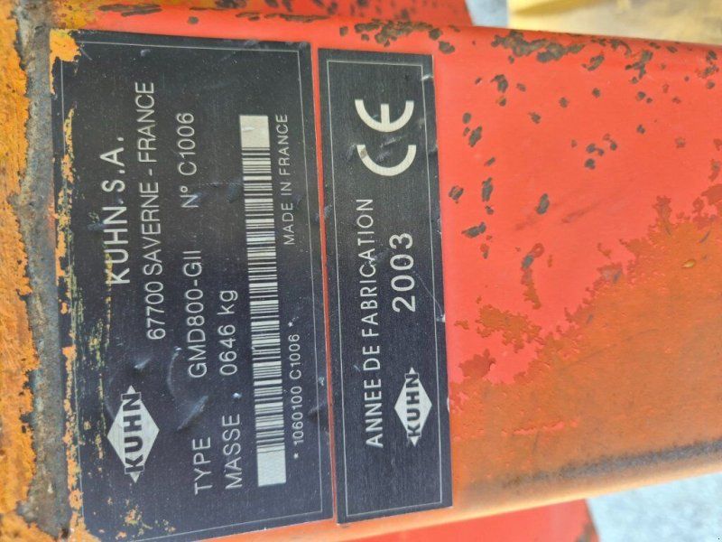 Kuhn GMD 800