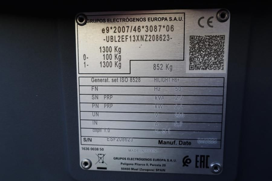 Atlas Copco Hilight H6+ Valid inspection, *Guarantee! Max Boo