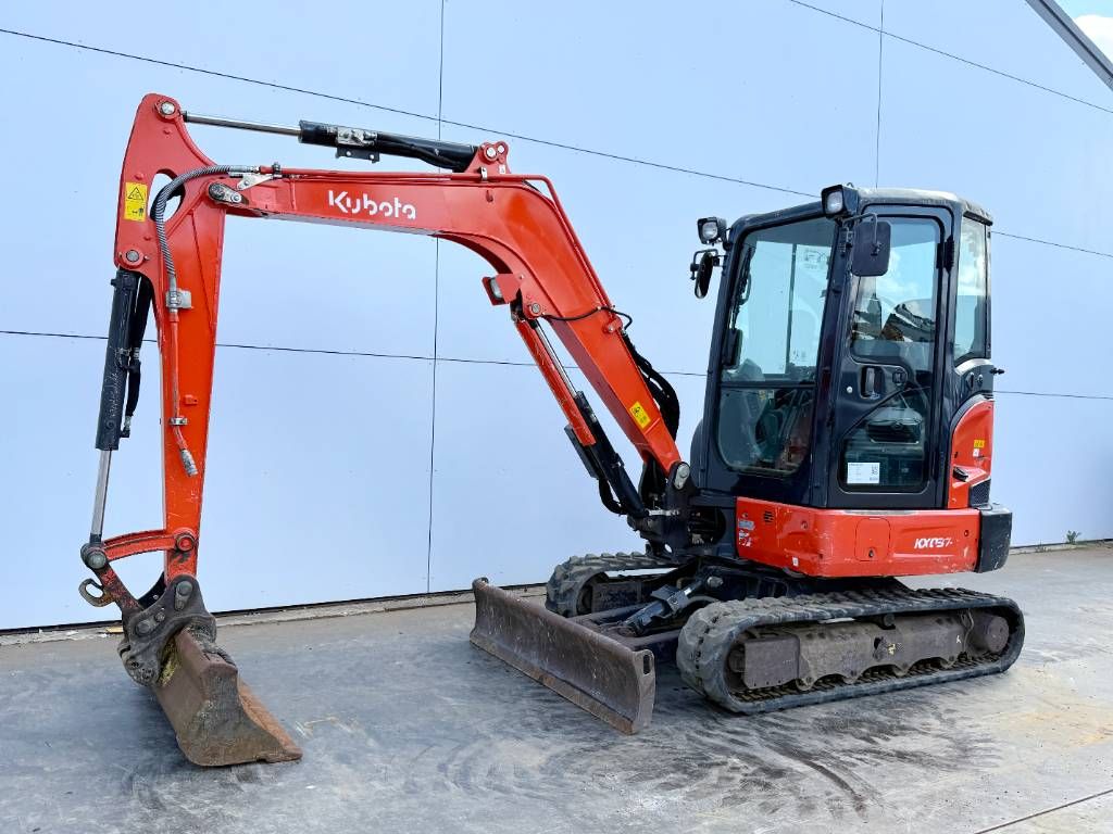 Kubota KX037-4 - Hammer Lines / Quick Coupler