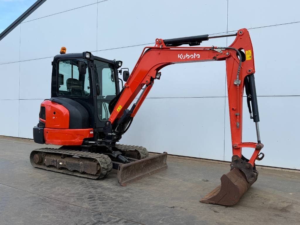 Kubota KX037-4 - Hammer Lines / Quick Coupler