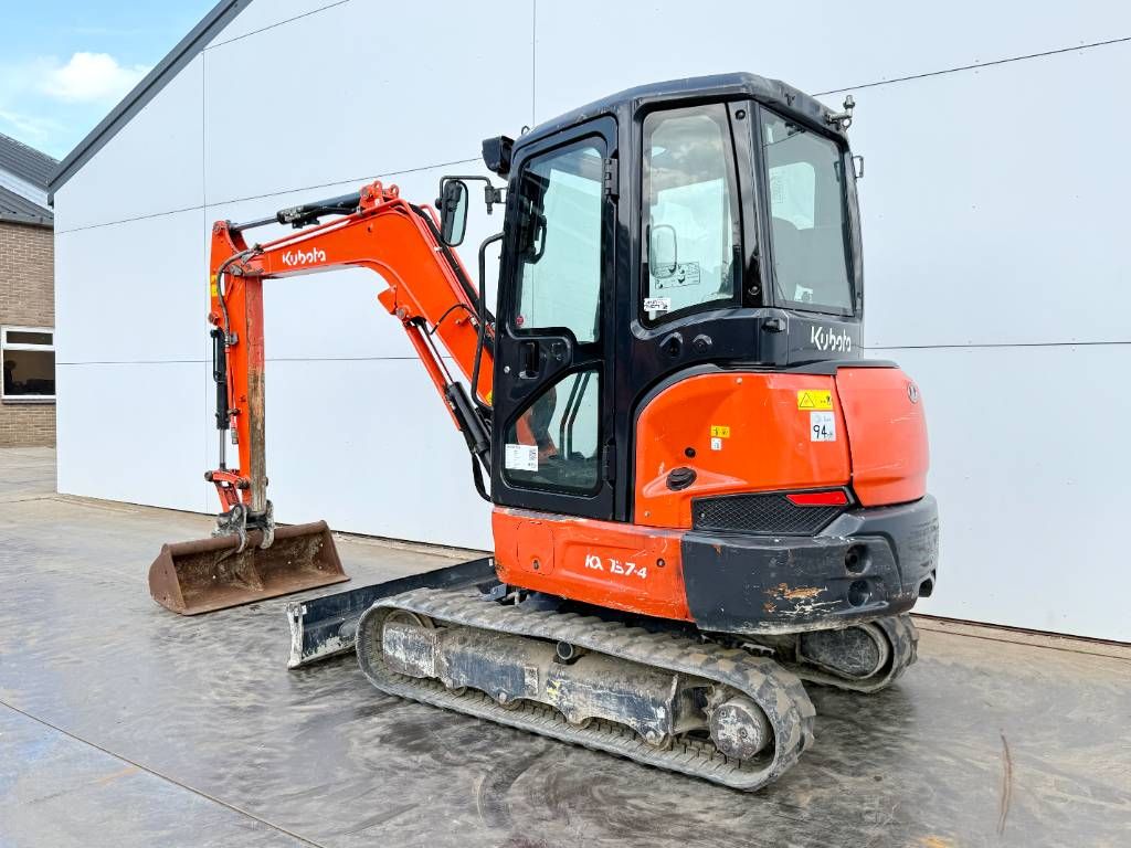 Kubota KX037-4 - Hammer Lines / Quick Coupler