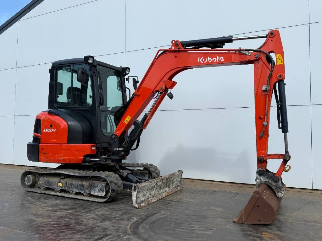 Kubota KX037-4 - Hammer Lines / Quick Coupler