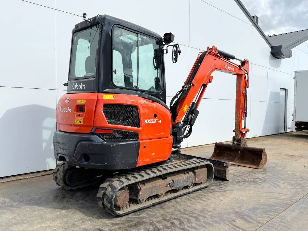 Kubota KX037-4 - Hammer Lines / Quick Coupler
