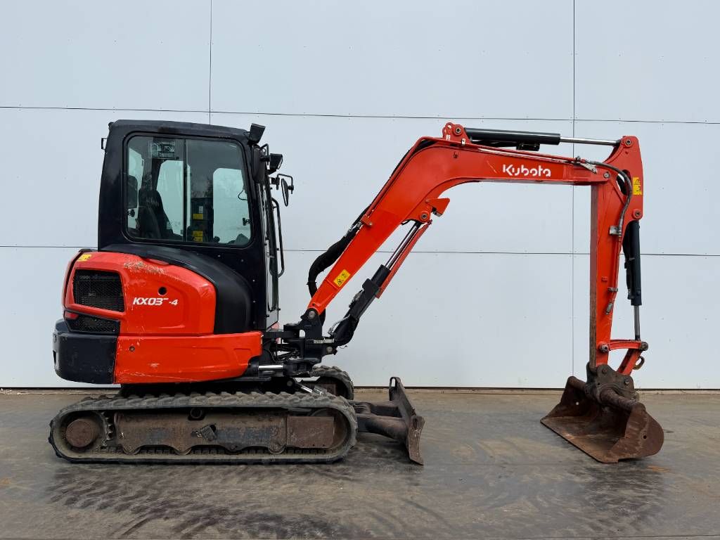 Kubota KX037-4 - Hammer Lines / Quick Coupler