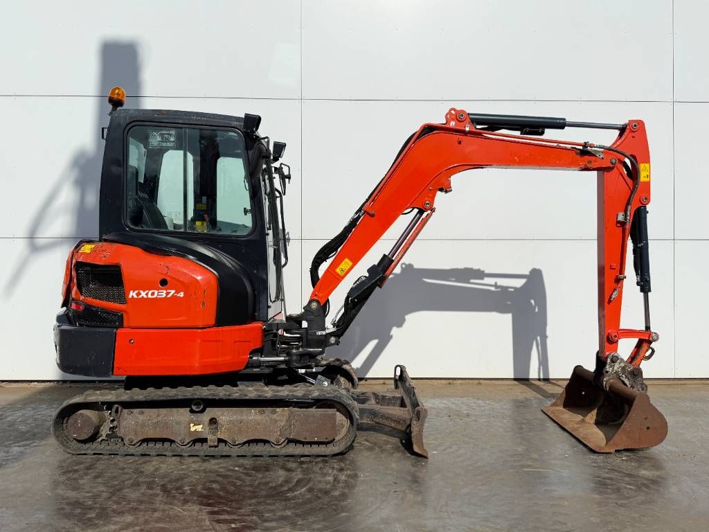 Kubota KX037-4 - Hammer Lines / Quick Coupler