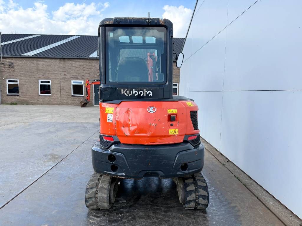Kubota KX037-4 - Hammer Lines / Quick Coupler