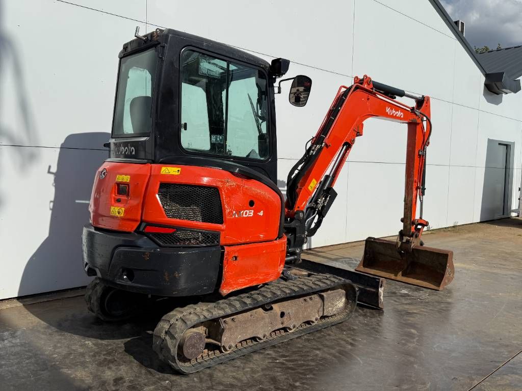 Kubota KX037-4 - Hammer Lines / Quick Coupler