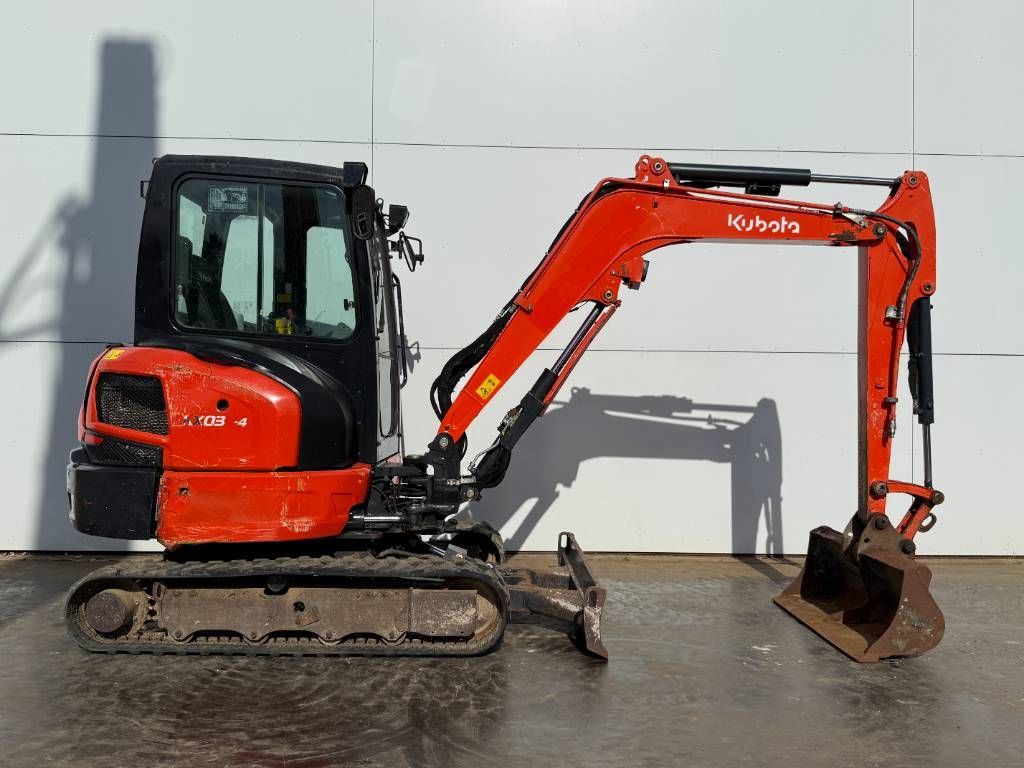 Kubota KX037-4 - Hammer Lines / Quick Coupler