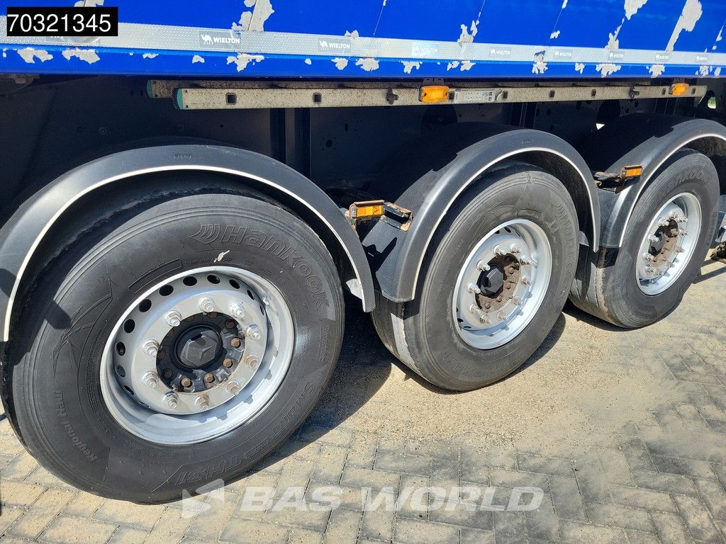 Wielton NW 3 Multi kappen Lift Axle ALU 30m3