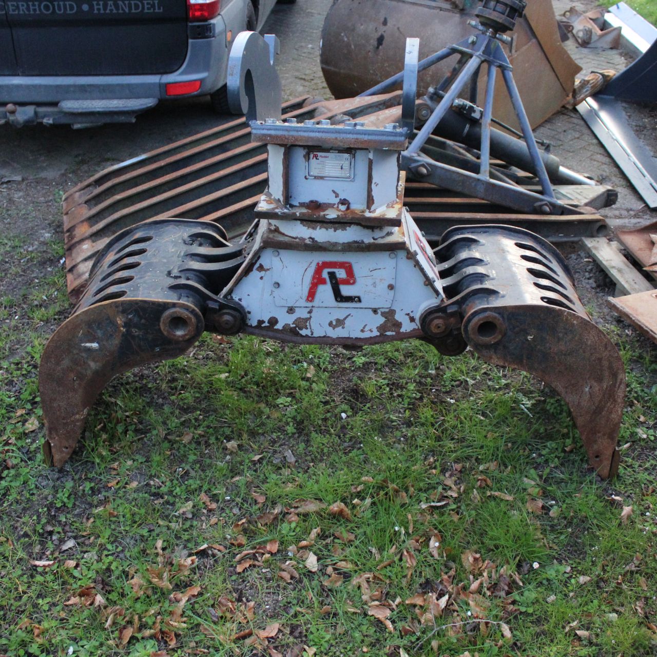 Pladdet PRG-2-150 sorteergrijper CW10