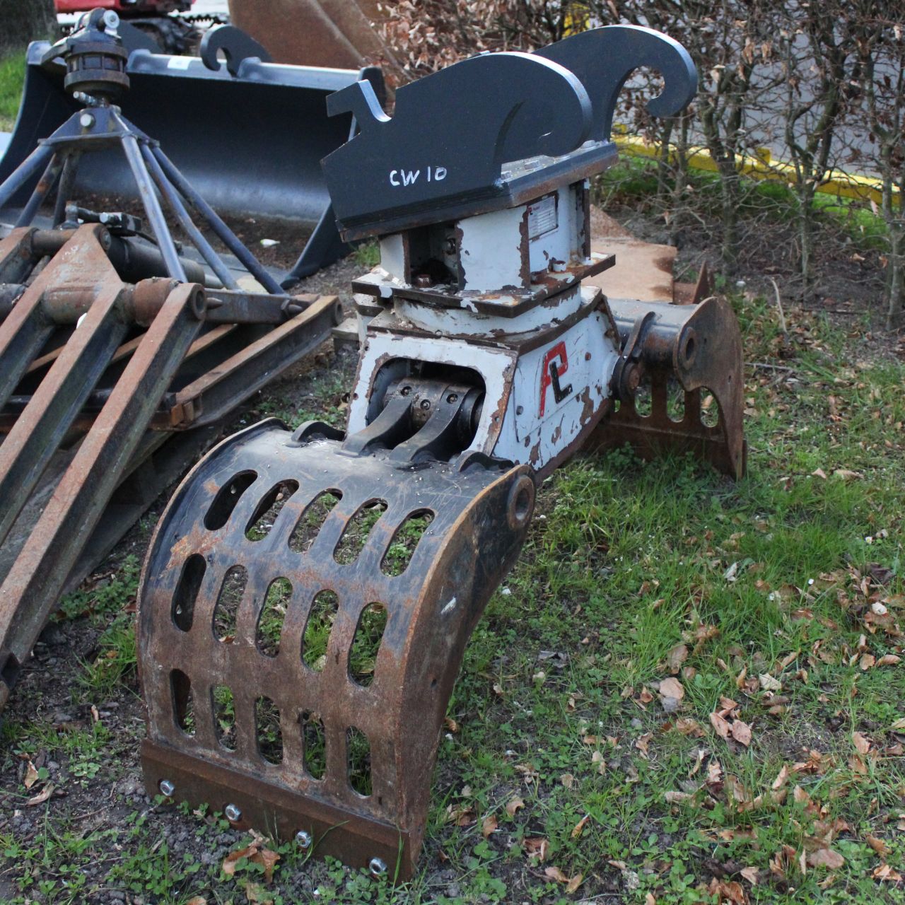 Pladdet PRG-2-150 sorteergrijper CW10