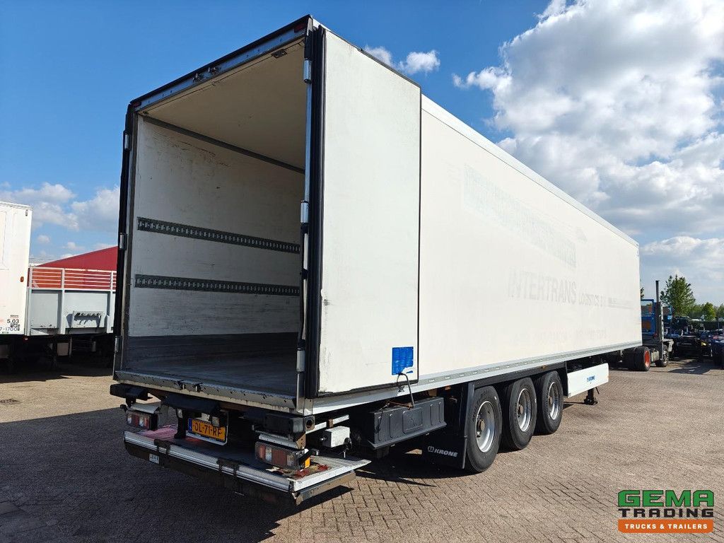 Krone SD Isolierter Aufbau + BÄR-Heckklappe – Liftachse – Eigene Batterien – Reserverad – 3-Achs-BPW-Scheibenbremsen