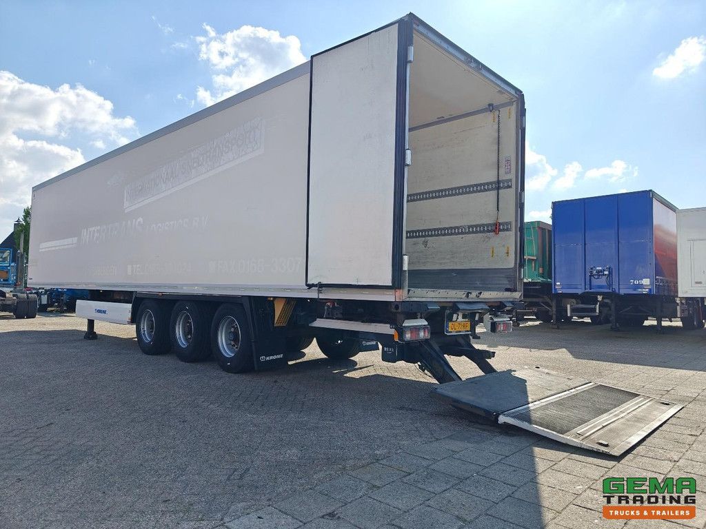 Krone SD Isolierter Aufbau + BÄR-Heckklappe – Liftachse – Eigene Batterien – Reserverad – 3-Achs-BPW-Scheibenbremsen