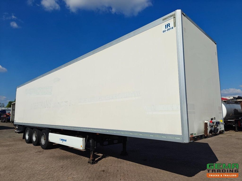 Krone SD Isolierter Aufbau + BÄR-Heckklappe – Liftachse – Eigene Batterien – Reserverad – 3-Achs-BPW-Scheibenbremsen