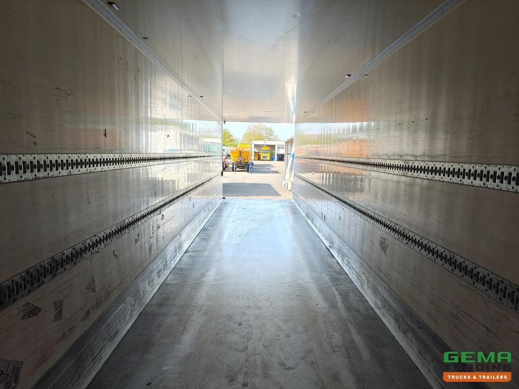 Krone SD Isolierter Aufbau + BÄR-Heckklappe – Liftachse – Eigene Batterien – Reserverad – 3-Achs-BPW-Scheibenbremsen