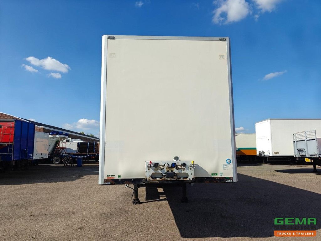 Krone SD Isolierter Aufbau + BÄR-Heckklappe – Liftachse – Eigene Batterien – Reserverad – 3-Achs-BPW-Scheibenbremsen