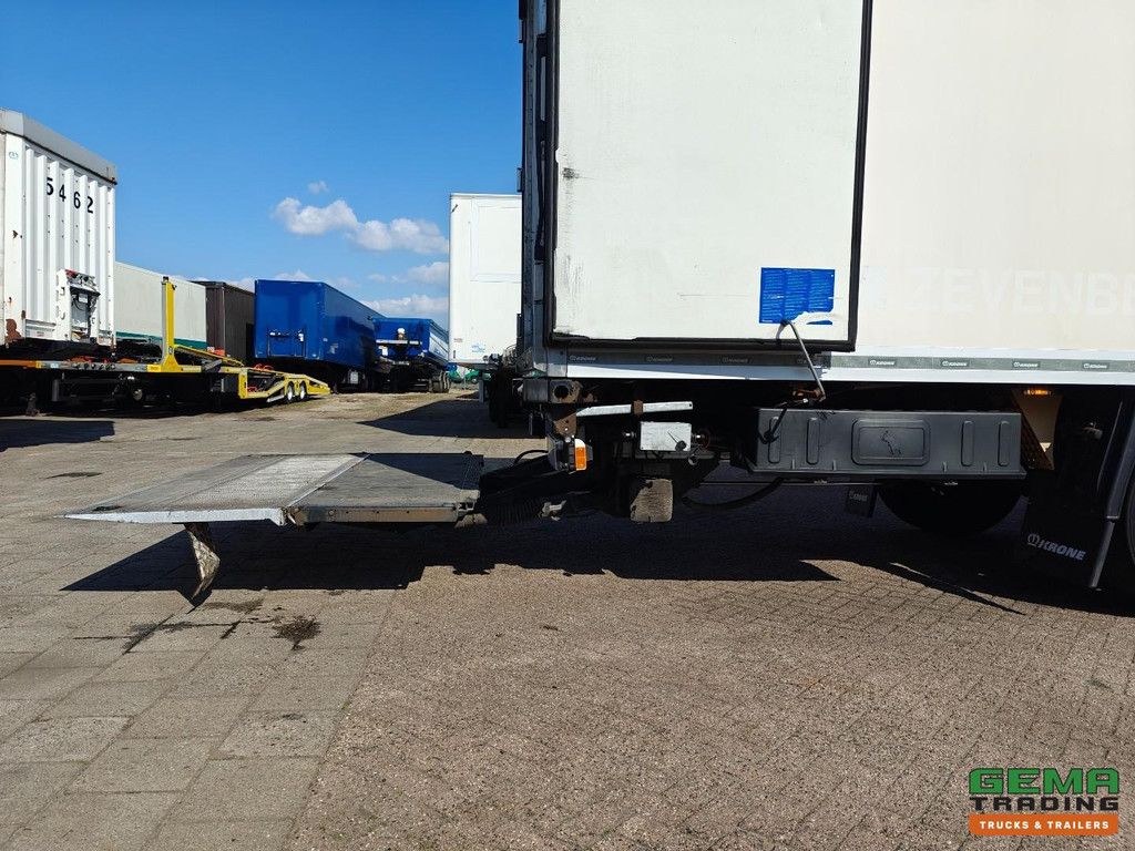 Krone SD Isolierter Aufbau + BÄR-Heckklappe – Liftachse – Eigene Batterien – Reserverad – 3-Achs-BPW-Scheibenbremsen