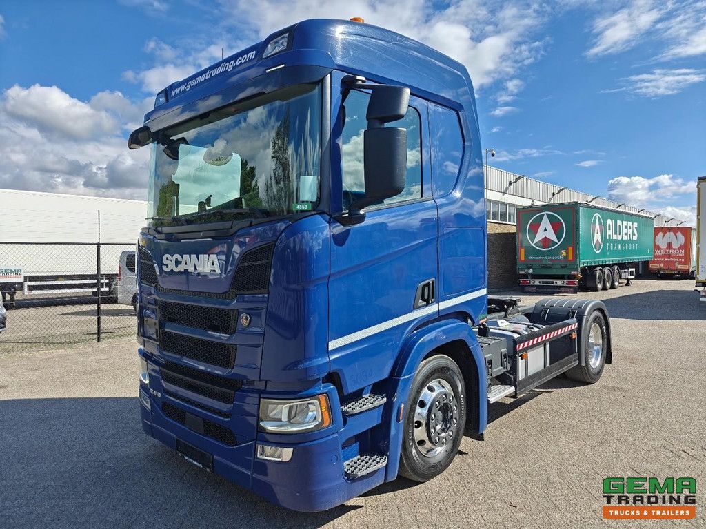 Scania R410 4x2 Schlafkabine Euro6D - ADR AT - Retarder - Standalone-Klimaanlage - Smart Tacho V2 - Vollklimaanlage - Alcoa