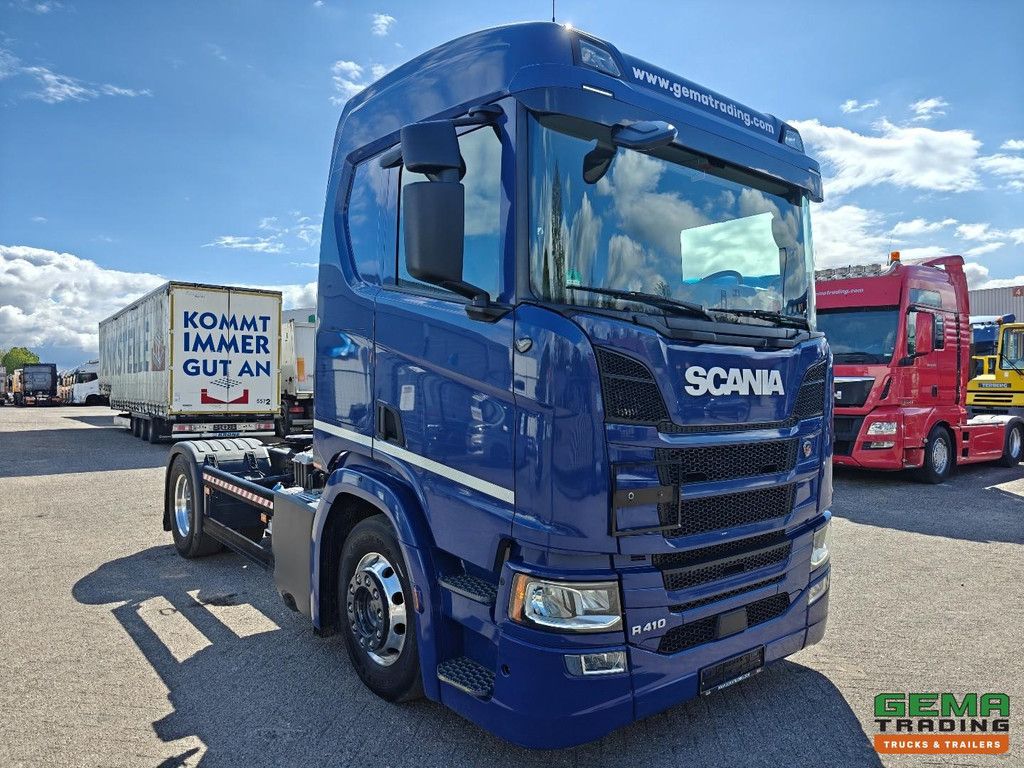 Scania R410 4x2 Schlafkabine Euro6D - ADR AT - Retarder - Standalone-Klimaanlage - Smart Tacho V2 - Vollklimaanlage - Alcoa