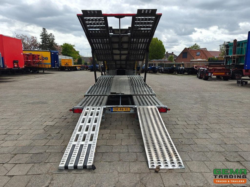 Aksoylu 2 AXLE SEMI-TRAILER 6-Lader-Autotransporter – Seilwinde 5000 kg – Hydraulikpumpe – 2 Achsen BPW – TOP! – TÜV bis 03/2027