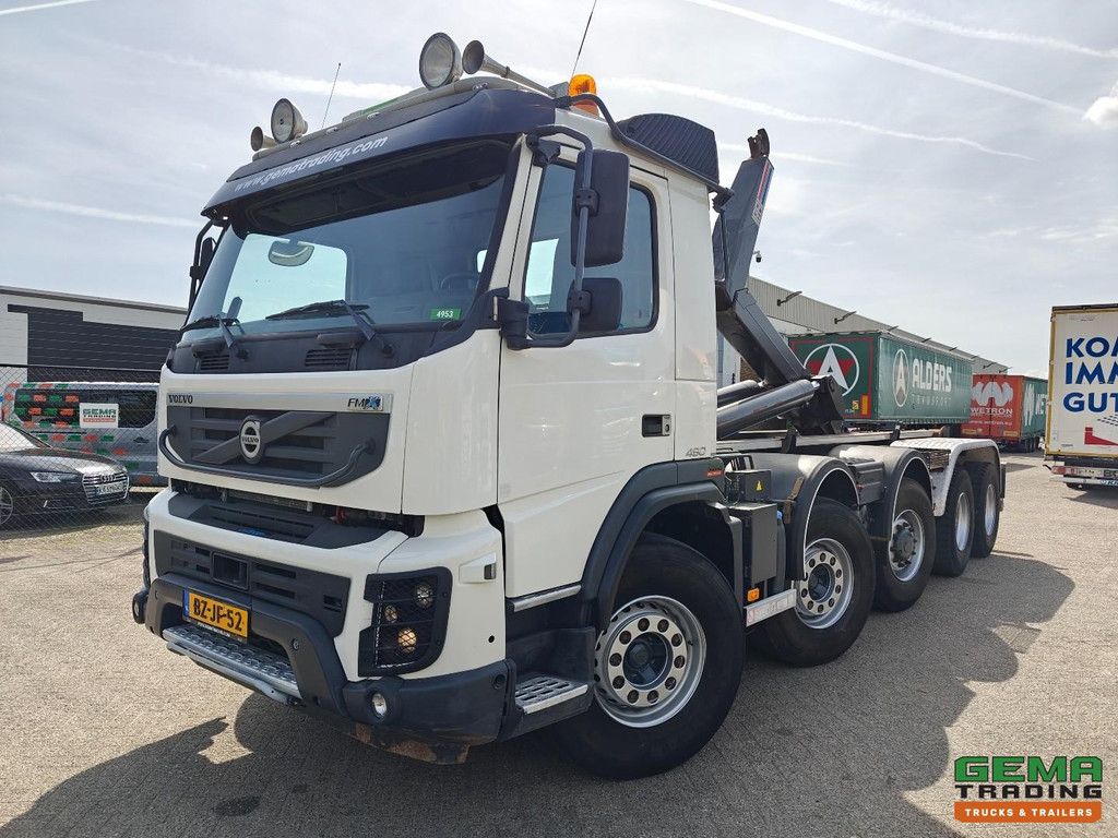 Volvo FMX 460 10x6/6 Day Cab EEV - VDL Hooklift 40T - Hub Reduction - Leaf Spring - Overpressure Unit - 10/2026 MOT