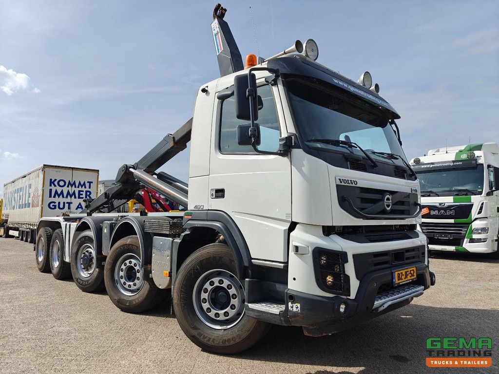 Volvo FMX 460 10x6/6 Day Cab EEV - VDL Hooklift 40T - Hub Reduction - Leaf Spring - Overpressure Unit - 10/2026 MOT
