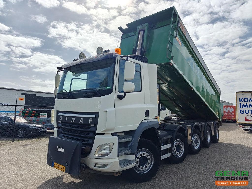 Ginaf X6 5250 CTSE 10x6 DayCab Euro6 - Hyva Tipper 25.8m3 + Eco-friendly flaps - Nido DIN5 Heavy-duty (2017)