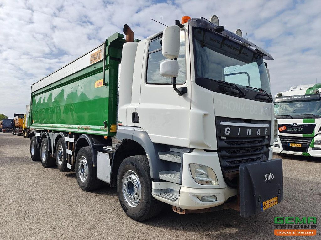 Ginaf X6 5250 CTSE 10x6 DayCab Euro6 - Hyva Tipper 25.8m3 + Eco-friendly flaps - Nido DIN5 Heavy-duty (2017)