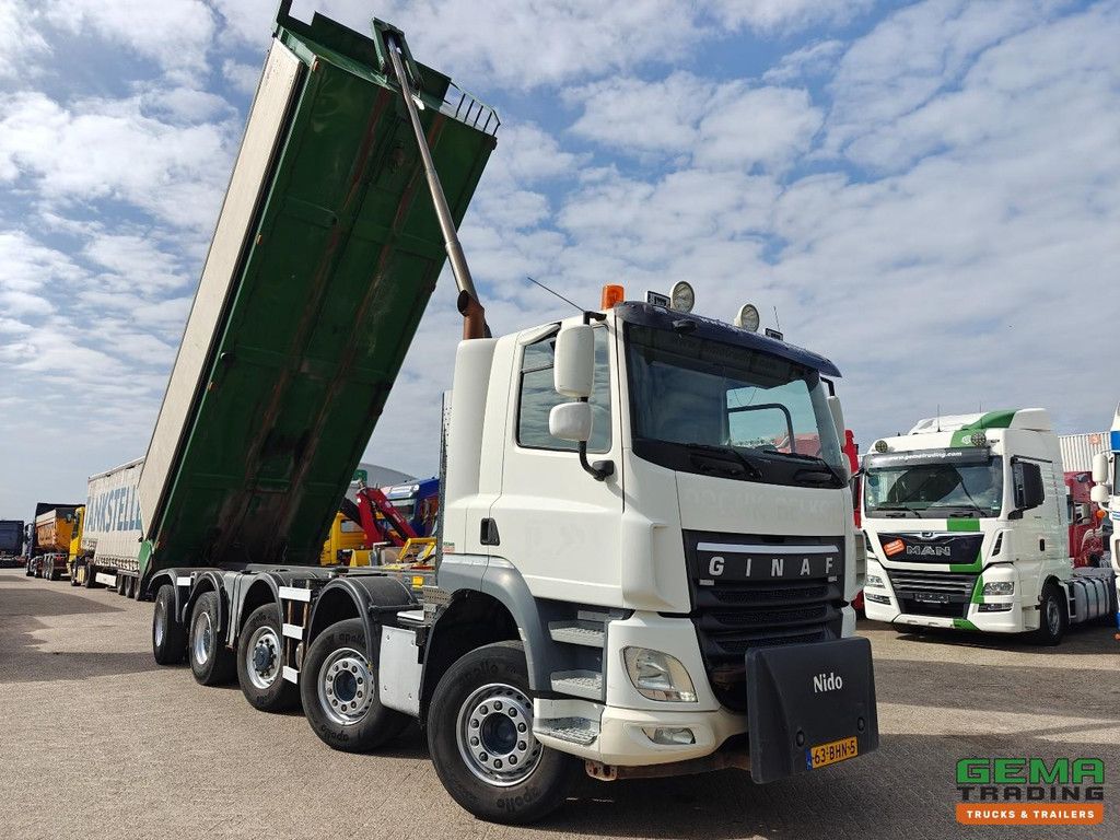 Ginaf X6 5250 CTSE 10x6 DayCab Euro6 - Hyva Tipper 25.8m3 + Eco-friendly flaps - Nido DIN5 Heavy-duty (2017)