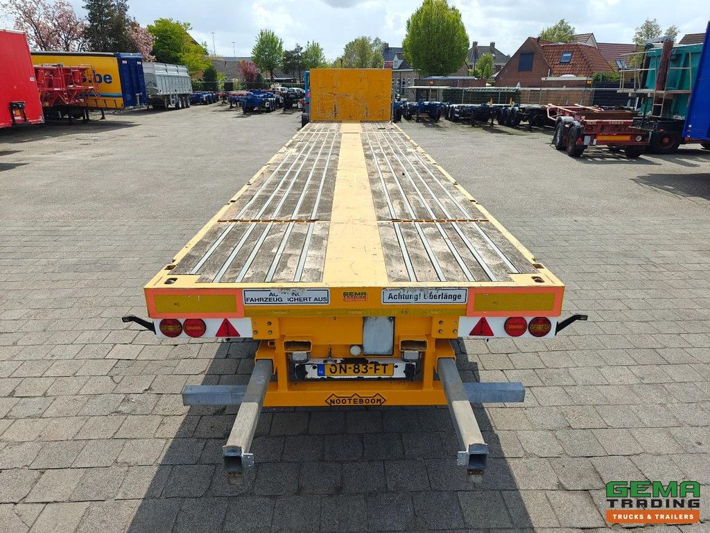 Nooteboom O-45-03V 8 Meter Extendable - Cage Attachment - TwistLocks - Hardwood Floor - 02/2027 MOT