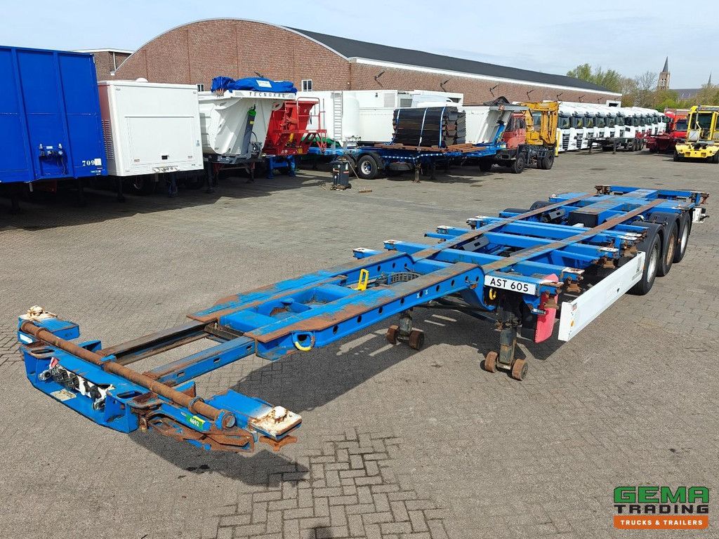 Krone SD 2x20FT 30FT 40FT 45FT HiCube - Alle Anschlüsse - 3-Achsen BPW - Schiebekopf