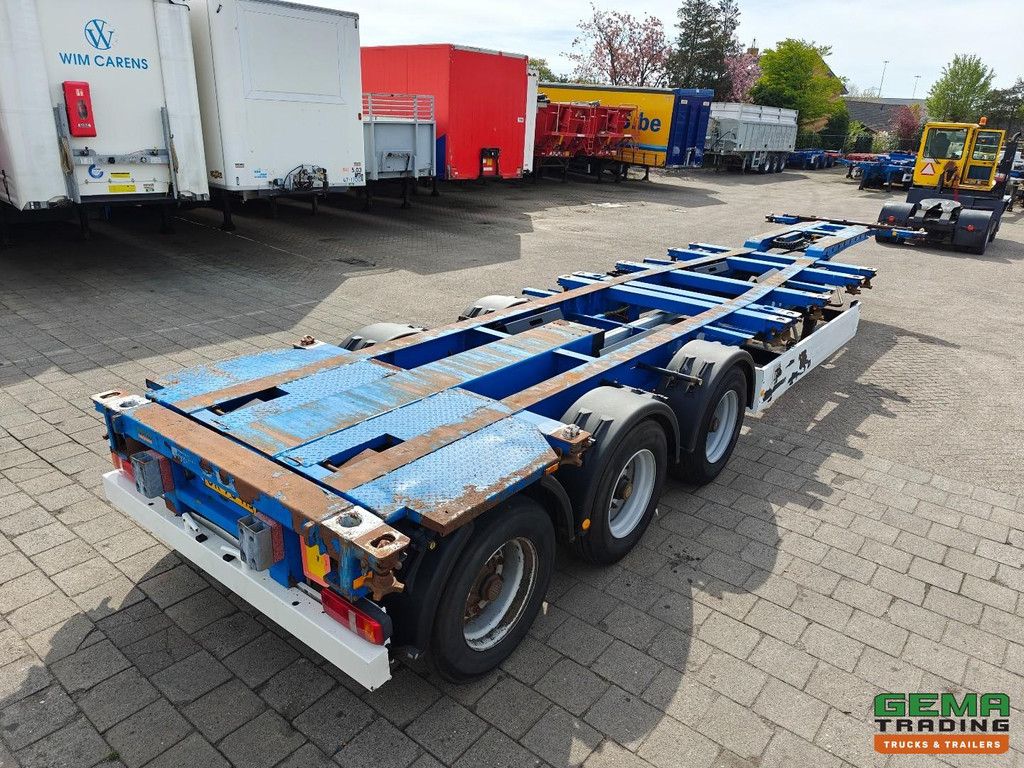 Krone SD 2x20FT 30FT 40FT 45FT HiCube - Alle Anschlüsse - 3-Achsen BPW - Schiebekopf