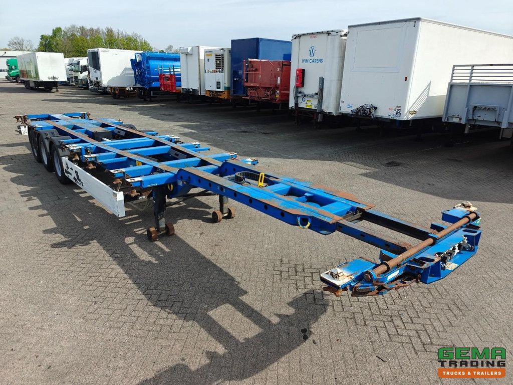 Krone SD 2x20FT 30FT 40FT 45FT HiCube - Alle Anschlüsse - 3-Achsen BPW - Schiebekopf