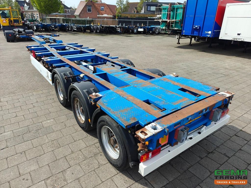 Krone SD 2x20FT 30FT 40FT 45FT HiCube - Alle Anschlüsse - 3-Achsen BPW - Schiebekopf