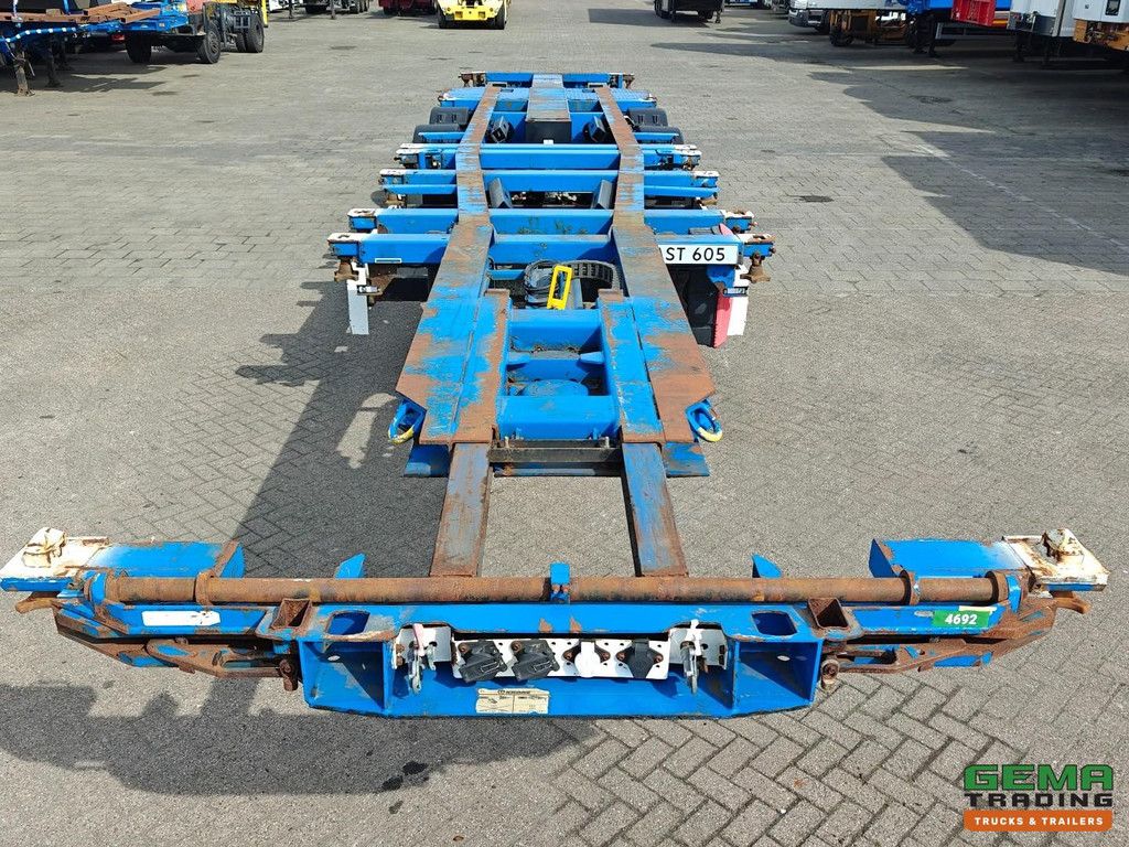 Krone SD 2x20FT 30FT 40FT 45FT HiCube - Alle Anschlüsse - 3-Achsen BPW - Schiebekopf