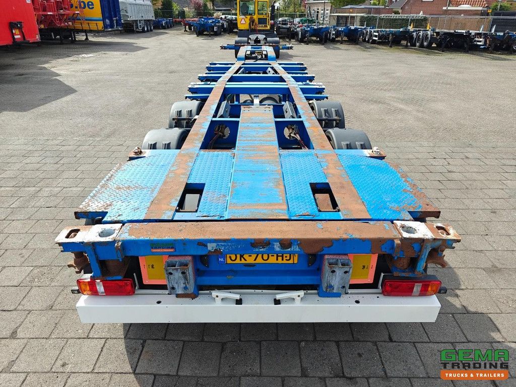 Krone SD 2x20FT 30FT 40FT 45FT HiCube - Alle Anschlüsse - 3-Achsen BPW - Schiebekopf