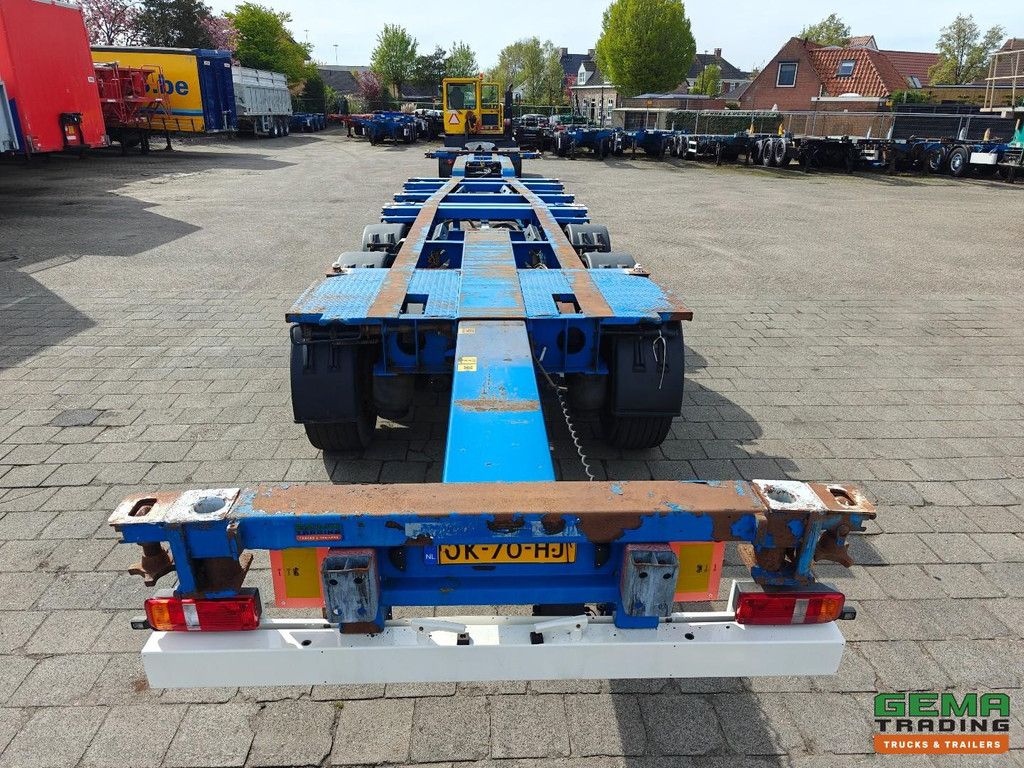 Krone SD 2x20FT 30FT 40FT 45FT HiCube - Alle Anschlüsse - 3-Achsen BPW - Schiebekopf